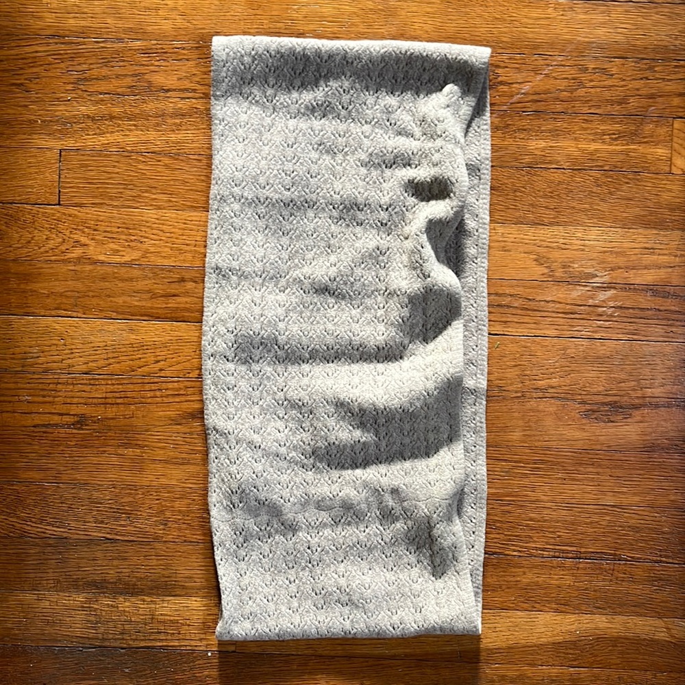 Wool infinity scarf